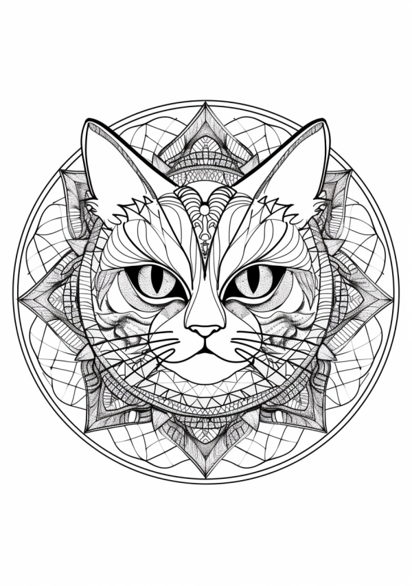 Coloriage Mandala Chat Imprimer Gratuit Objectif Maternelle coloriage-mandala-chat-imprimer-gratuit-objectif-maternelle